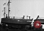 Image of loaded LST English Channel, 1944, second 25 stock footage video 65675051834