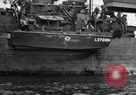 Image of loaded LST English Channel, 1944, second 34 stock footage video 65675051834