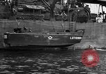 Image of loaded LST English Channel, 1944, second 35 stock footage video 65675051834