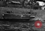 Image of loaded LST English Channel, 1944, second 36 stock footage video 65675051834