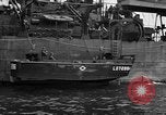 Image of loaded LST English Channel, 1944, second 37 stock footage video 65675051834