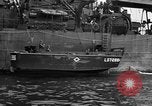 Image of loaded LST English Channel, 1944, second 38 stock footage video 65675051834