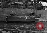 Image of loaded LST English Channel, 1944, second 39 stock footage video 65675051834