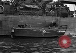 Image of loaded LST English Channel, 1944, second 40 stock footage video 65675051834