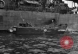 Image of loaded LST English Channel, 1944, second 45 stock footage video 65675051834