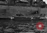 Image of loaded LST English Channel, 1944, second 46 stock footage video 65675051834