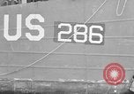 Image of loaded LST English Channel, 1944, second 59 stock footage video 65675051834