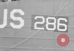 Image of loaded LST English Channel, 1944, second 62 stock footage video 65675051834