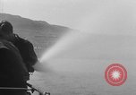 Image of U.S. sailors test fire hose on an LST Portland England United Kingdom, 1944, second 34 stock footage video 65675051842