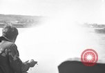 Image of U.S. sailors test fire hose on an LST Portland England United Kingdom, 1944, second 42 stock footage video 65675051842
