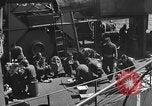 Image of U.S. sailors test fire hose on an LST Portland England United Kingdom, 1944, second 44 stock footage video 65675051842