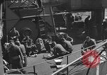 Image of U.S. sailors test fire hose on an LST Portland England United Kingdom, 1944, second 49 stock footage video 65675051842