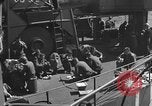 Image of U.S. sailors test fire hose on an LST Portland England United Kingdom, 1944, second 50 stock footage video 65675051842