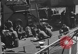 Image of U.S. sailors test fire hose on an LST Portland England United Kingdom, 1944, second 51 stock footage video 65675051842