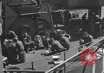 Image of U.S. sailors test fire hose on an LST Portland England United Kingdom, 1944, second 53 stock footage video 65675051842