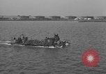 Image of U.S. sailors test fire hose on an LST Portland England United Kingdom, 1944, second 56 stock footage video 65675051842