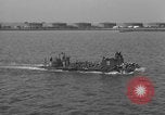 Image of U.S. sailors test fire hose on an LST Portland England United Kingdom, 1944, second 59 stock footage video 65675051842
