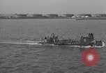 Image of U.S. sailors test fire hose on an LST Portland England United Kingdom, 1944, second 61 stock footage video 65675051842