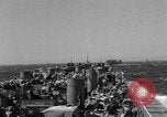 Image of LST underway in Mediterranean Sicily Italy, 1943, second 6 stock footage video 65675051855