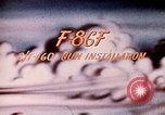 Image of F 86F aircraft Korea, 1953, second 32 stock footage video 65675051867