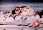 Image of F 86F aircraft Korea, 1953, second 33 stock footage video 65675051867