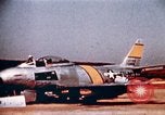 Image of F 86F aircraft Korea, 1953, second 51 stock footage video 65675051867