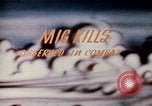 Image of Soviet MiG-15 aircraft hit by American aircraft Korea, 1953, second 6 stock footage video 65675051868