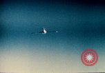 Image of Soviet MiG-15 aircraft hit by American aircraft Korea, 1953, second 10 stock footage video 65675051868