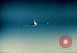 Image of Soviet MiG-15 aircraft hit by American aircraft Korea, 1953, second 13 stock footage video 65675051868