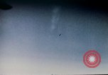 Image of Soviet MiG-15 aircraft hit by American aircraft Korea, 1953, second 58 stock footage video 65675051868