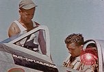 Image of P-47 pilots and crew chiefs of USAAC 57th Fighter Group Corsica France, 1944, second 9 stock footage video 65675051884