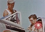 Image of P-47 pilots and crew chiefs of USAAC 57th Fighter Group Corsica France, 1944, second 15 stock footage video 65675051884
