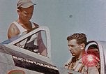 Image of P-47 pilots and crew chiefs of USAAC 57th Fighter Group Corsica France, 1944, second 17 stock footage video 65675051884