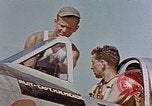 Image of P-47 pilots and crew chiefs of USAAC 57th Fighter Group Corsica France, 1944, second 24 stock footage video 65675051884