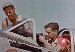 Image of P-47 pilots and crew chiefs of USAAC 57th Fighter Group Corsica France, 1944, second 27 stock footage video 65675051884