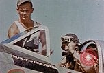 Image of P-47 pilots and crew chiefs of USAAC 57th Fighter Group Corsica France, 1944, second 29 stock footage video 65675051884