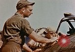 Image of P-47 pilots and crew chiefs of USAAC 57th Fighter Group Corsica France, 1944, second 37 stock footage video 65675051884