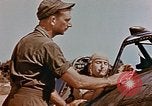 Image of P-47 pilots and crew chiefs of USAAC 57th Fighter Group Corsica France, 1944, second 38 stock footage video 65675051884
