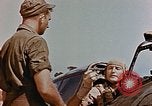 Image of P-47 pilots and crew chiefs of USAAC 57th Fighter Group Corsica France, 1944, second 46 stock footage video 65675051884