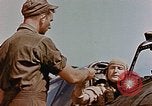 Image of P-47 pilots and crew chiefs of USAAC 57th Fighter Group Corsica France, 1944, second 48 stock footage video 65675051884