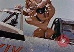 Image of P-47 pilots and crew chiefs of USAAC 57th Fighter Group Corsica France, 1944, second 62 stock footage video 65675051884