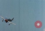 Image of P 47 aircraft of US Army Air Forces 57th Fighter Group Corsica France, 1944, second 4 stock footage video 65675051896