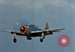 Image of P 47 aircraft of US Army Air Forces 57th Fighter Group Corsica France, 1944, second 9 stock footage video 65675051896