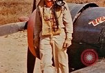 Image of P 47 aircraft of US Army Air Forces 57th Fighter Group Corsica France, 1944, second 17 stock footage video 65675051896