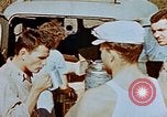 Image of P 47 aircraft of US Army Air Forces 57th Fighter Group Corsica France, 1944, second 40 stock footage video 65675051896