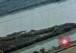 Image of barge in canal Italy, 1944, second 29 stock footage video 65675051898