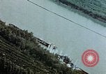 Image of barge in canal Italy, 1944, second 32 stock footage video 65675051898