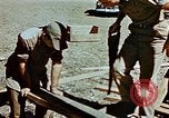 Image Construction d'Officer's Club à la base aérienne de Alto Corse France, 1944, de la seconde 20 séquences d'archives historiques vidéo 65675051899