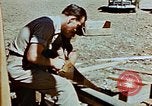 Image Construction d'Officer's Club à la base aérienne de Alto Corse France, 1944, de la seconde 25 séquences d'archives historiques vidéo 65675051899