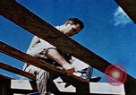 Image Construction d'Officer's Club à la base aérienne de Alto Corse France, 1944, de la seconde 30 séquences d'archives historiques vidéo 65675051899